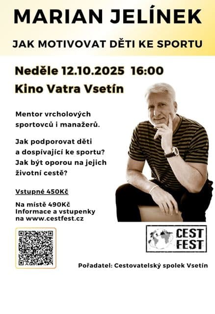 (P) Marian Jelínek: Jak motivovat děti ke sportu