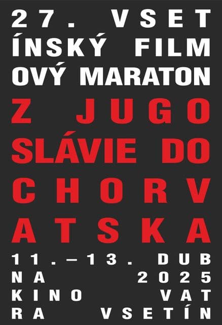 27. VSETÍNSKÝ FILMOVÝ MARATON